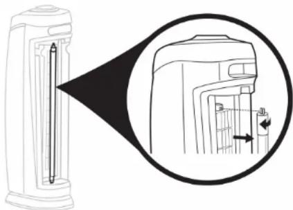 GermGuardian AC5250 - INSTALLER ET RETIRER LE TUBE UVC - 4