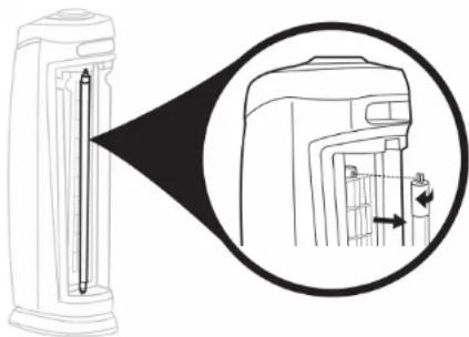 GermGuardian AC5250 - INSTALLING &amp; REMOVING UV-C BULB - 4