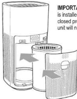 GermGuardian AC9600 - REMOVE AND REPLACE FILTER - 2