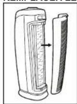 GermGuardian AC5000 - INDICATEUR DE REMPLACEMENT DE TUBE - 1