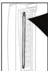 GermGuardian AC5000 - INDICATEUR DE REMPLACEMENT DE TUBE - 5