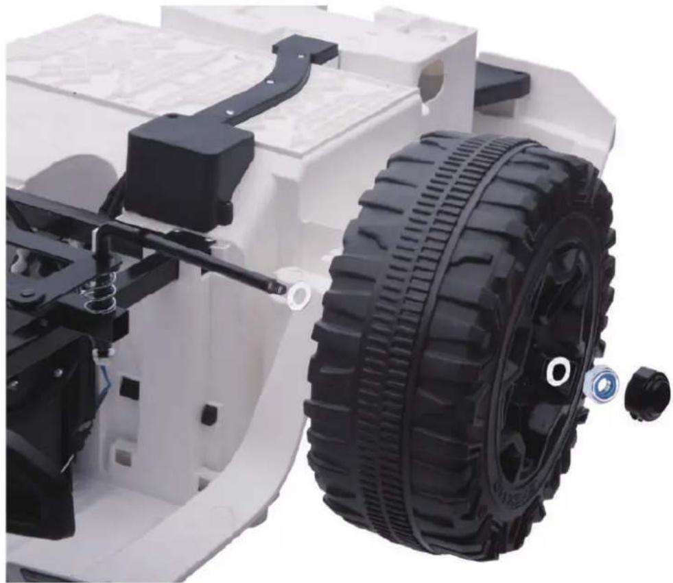 Merax TX295531 - 2.Front wheel assembly - 1