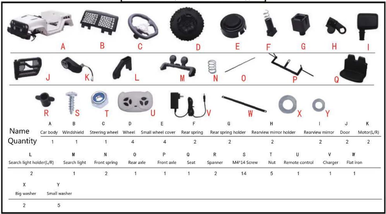 Merax TX295531 - Contents - 1