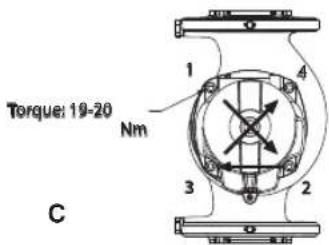 DAB Evoplus 80180 M - Rotation of the Motor Heads - 5