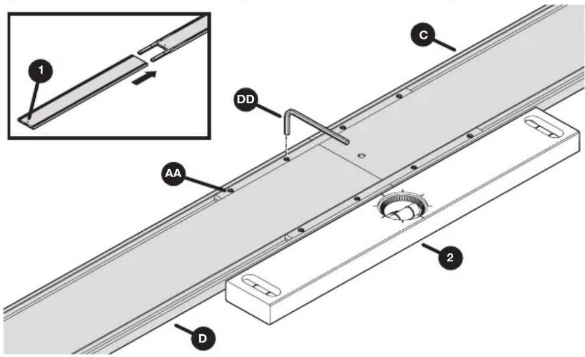 Kreg Straight Edge Guide - Attach the Guide Rails - 1