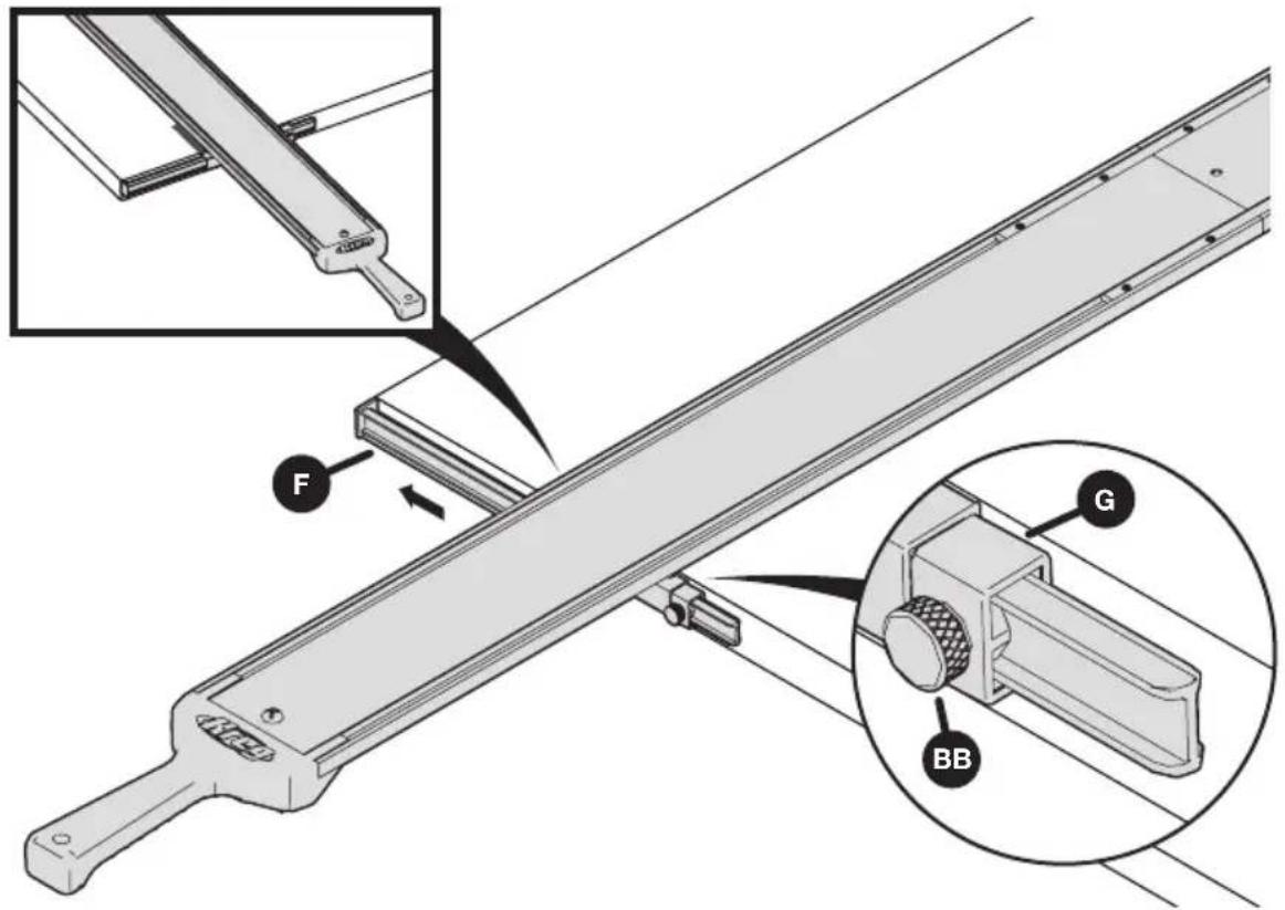 Kreg Straight Edge Guide - Die Arme der Schnittkantenanzeige ausrichten - 1