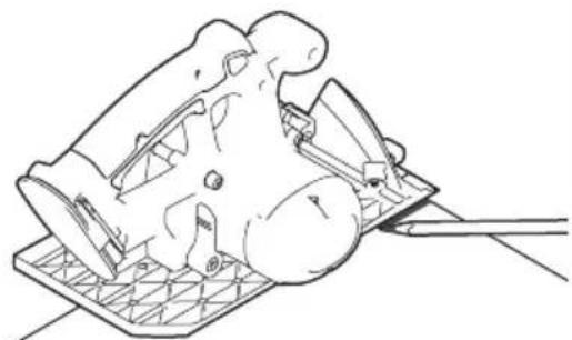 Kreg Straight Edge Guide - Position the Saw and Make Reference Marks - 3