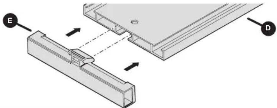 Kreg Straight Edge Guide - Instalación del sujetador ajustable GripMaxx ™ - 1
