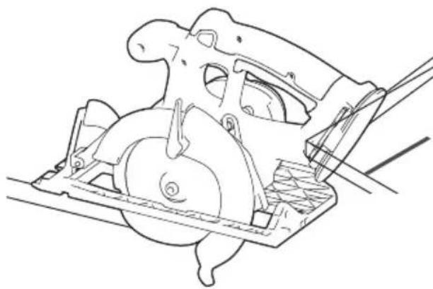 Kreg Straight Edge Guide - Position the Saw and Make Reference Marks - 2
