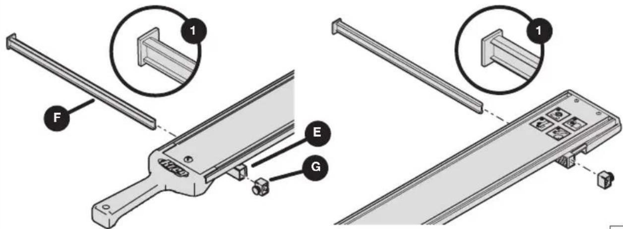 Kreg Straight Edge Guide - ATTENTION Cutline indicator arms are reversible for left- or right-bladed saws. - 1