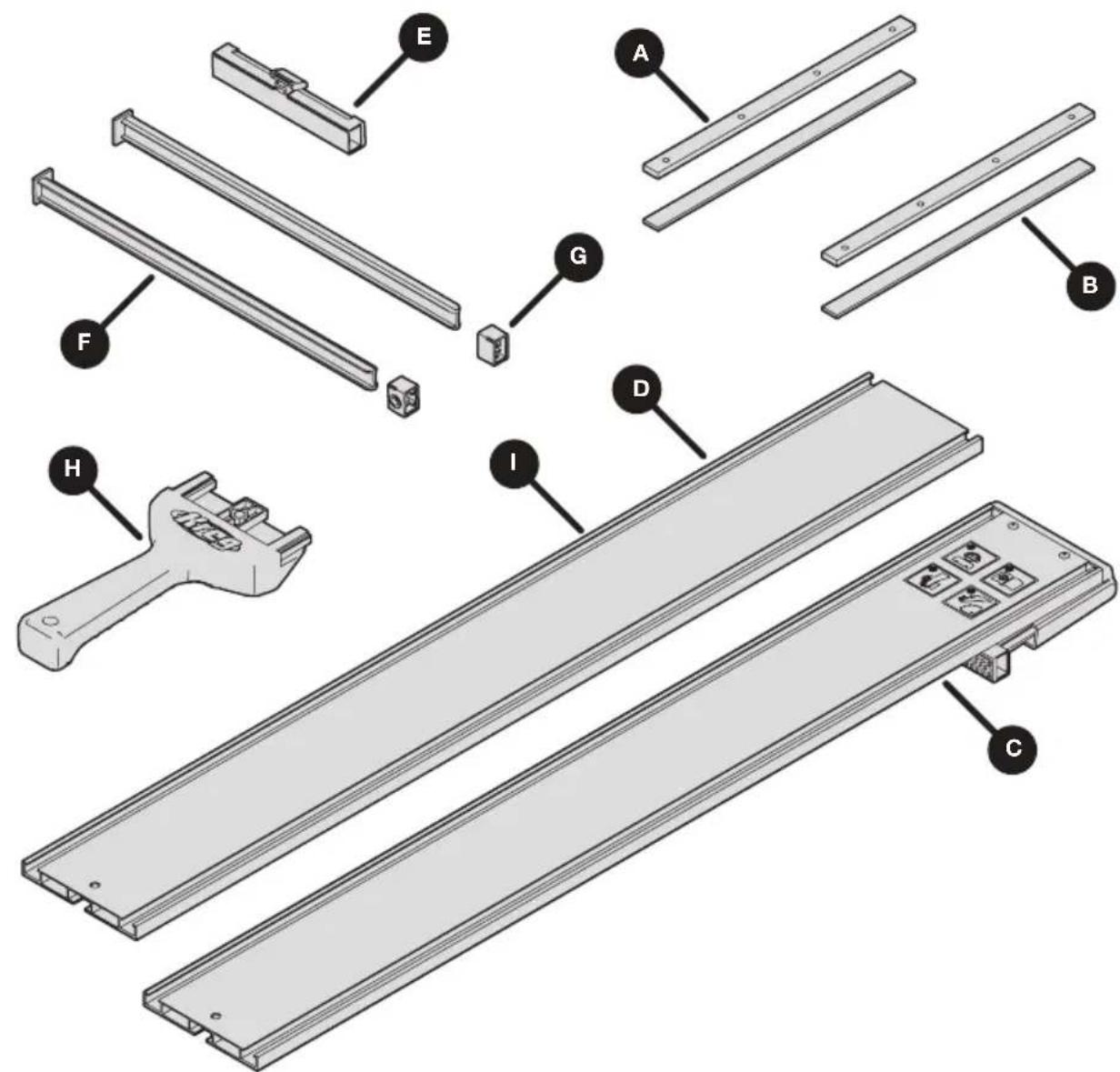 Kreg Straight Edge Guide - Herramientas y herraje incluidos - 2