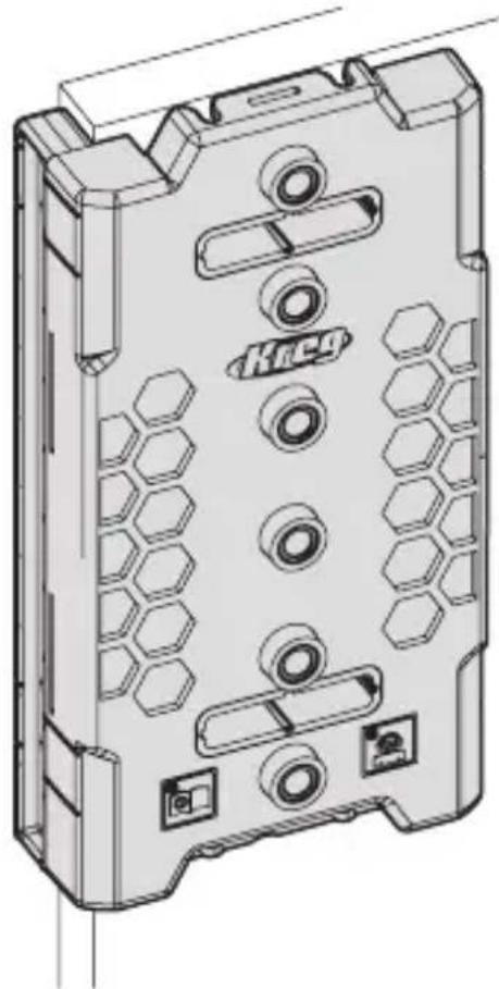 Kreg Shelf Pin Jig - Positionner le gabarit - 1