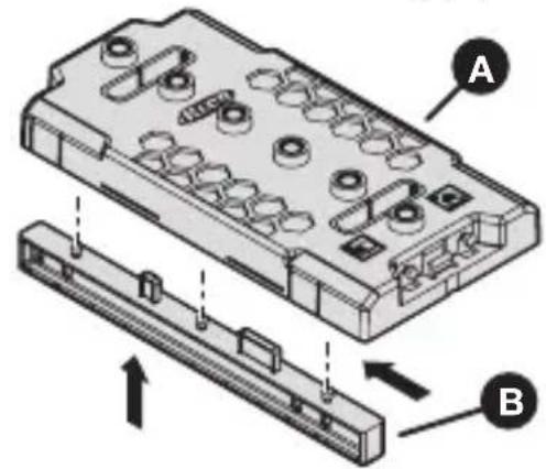Kreg Shelf Pin Jig - Anbringen der Führung an der Schablone - 1
