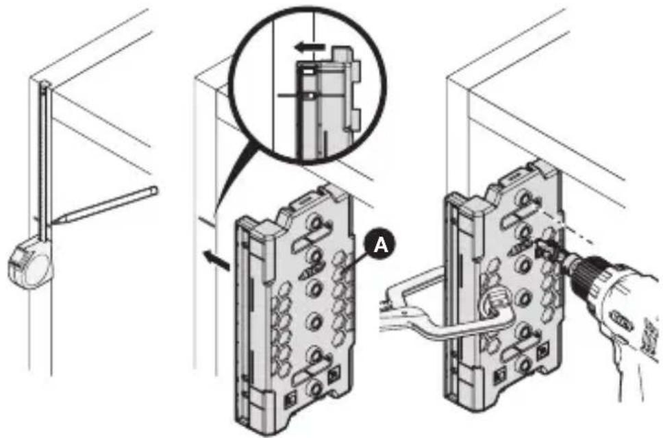 Kreg Shelf Pin Jig - Marquer l'emplacement des trous de montage des charnières invisibles - 3
