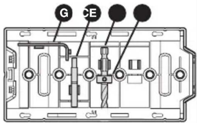 Kreg Shelf Pin Jig - Almacenamiento de herramientas a bordo - 1