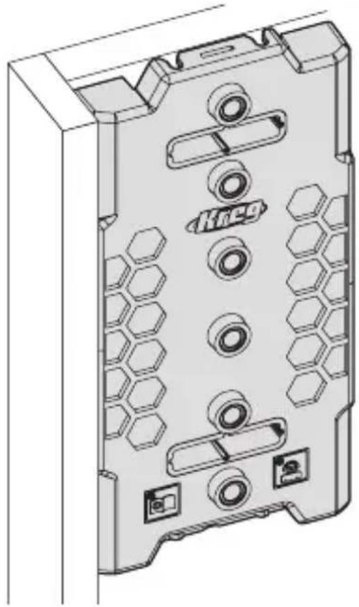 Kreg Shelf Pin Jig - Position the Jig - 1