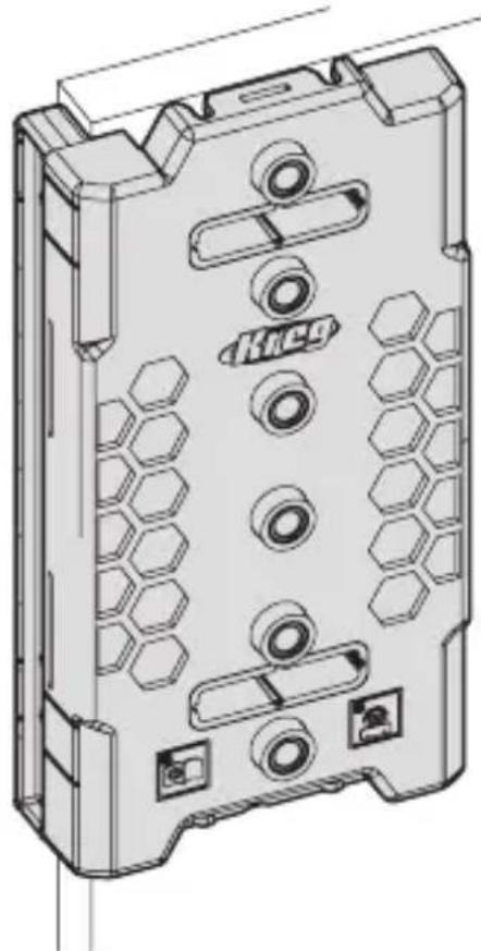 Kreg Shelf Pin Jig - Colocar la plantilla - 1