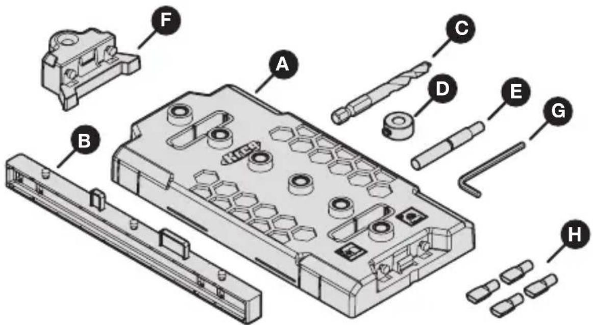 Kreg Shelf Pin Jig - Pre-Assembly - 3
