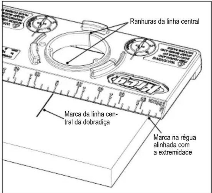 Kreg Concealed Hinge Jig - Utilização da Guia - 1