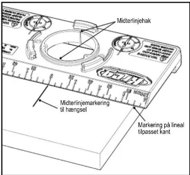 Kreg Concealed Hinge Jig - Sådan bruges skabelonen - 1
