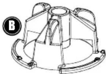 Kreg Concealed Hinge Jig - Onderdelen - 3