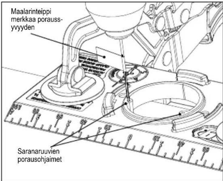 Kreg Concealed Hinge Jig - Ohjaimen käyttö - 5