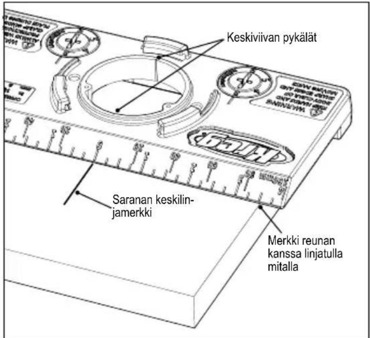 Kreg Concealed Hinge Jig - Ohjaimen käyttö - 2