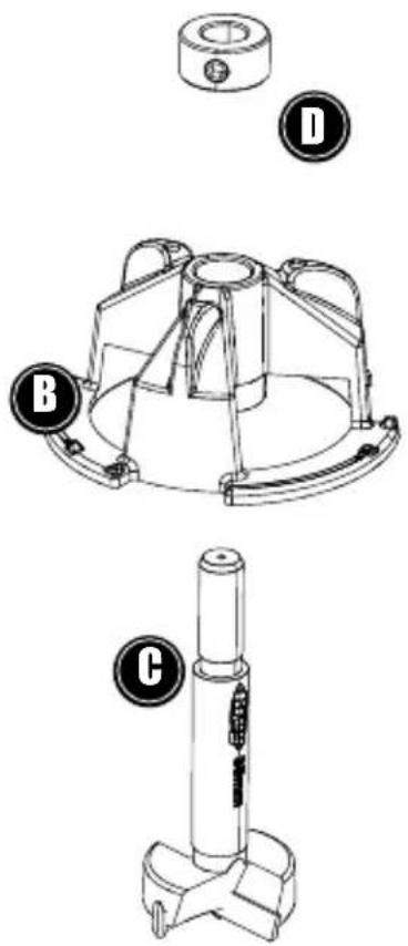 Kreg Concealed Hinge Jig - Части - 1
