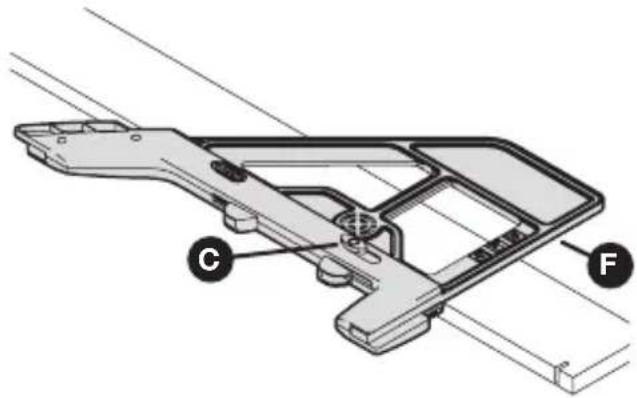 Kreg Portable Crosscut - Calibrez le guide pour coupe transversale - 1
