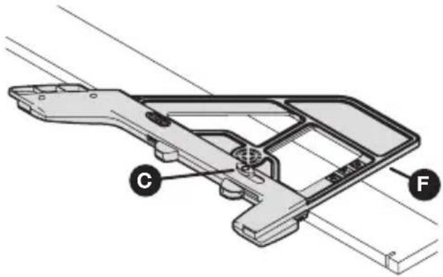 Kreg Portable Crosscut - Führungsschiene justieren - 1