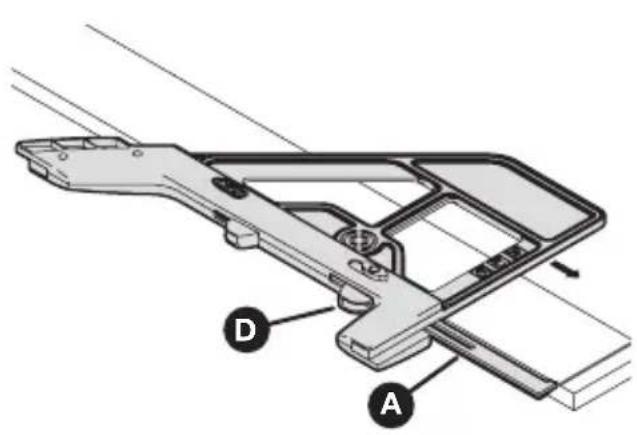 Kreg Portable Crosscut - Utilizar la guía de corte transversal para cortar la pieza - 1
