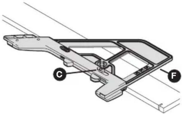 Kreg Portable Crosscut - Calibrez le guide pour coupes transversales - 1