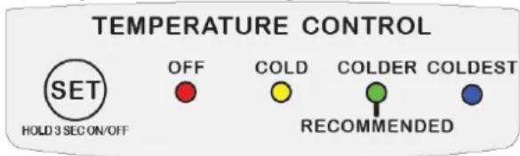 Magic Cool MCR10WI - Control de temperatura del refrigerador - 1