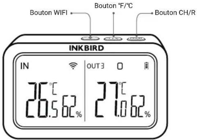 Inkbird IBSP02R - IBS-M2 Passerelle Wi-Fi - 1
