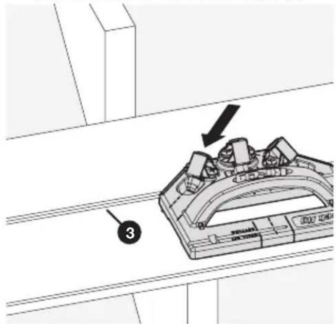 Kreg Deck Jig - Para el exterior de los peldaños: - 1