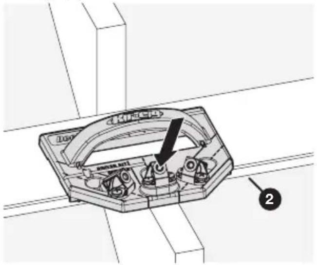 Kreg Deck Jig - For the inner tread: - 2