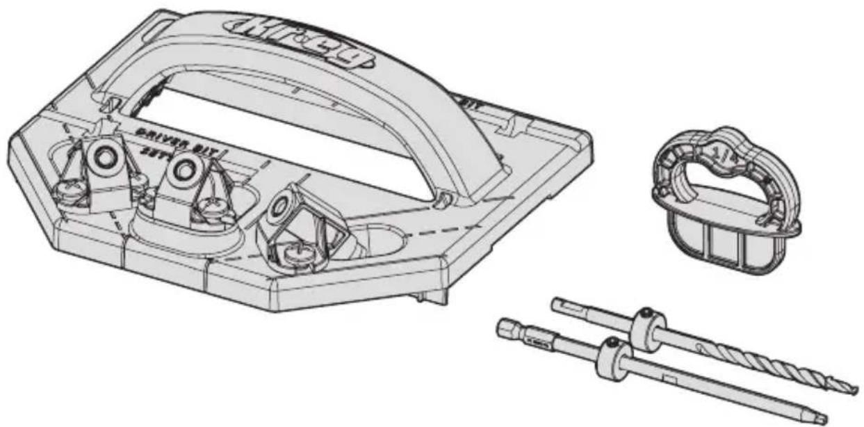 Kreg Deck Jig - Sistema de sujeción oculto Deck Jig™ - 1