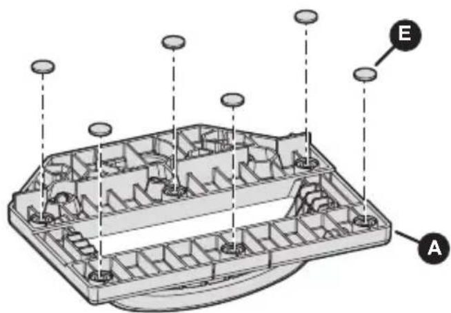 Kreg Deck Jig - Adhiera las patas de goma al Deck Jig - 1