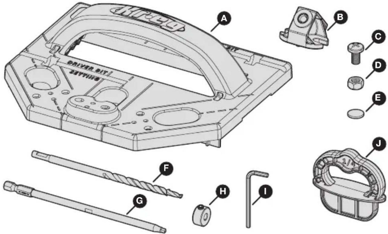 Kreg Deck Jig - Phillips Screwdriver - 1