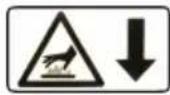 AL-KO 1593.2 HDA Easy - Symbols on the appliance - 11