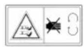 AL-KO 1593.2 HDA Easy - Symbols on the appliance - 4