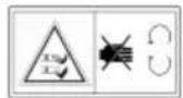 AL-KO 1593.2 HDA Easy - Symboler på maskinen - 4
