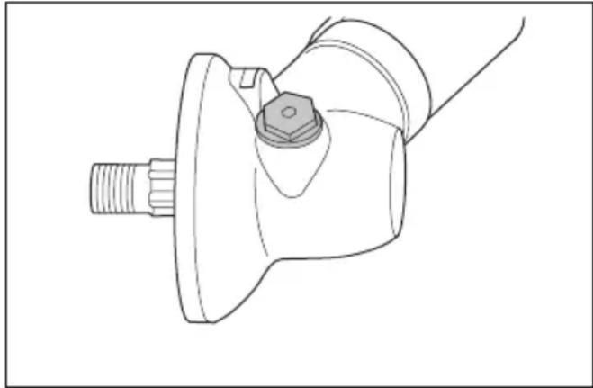HUSQVARNA 525iLXT - Lubrification du renvoi d'angle - 1