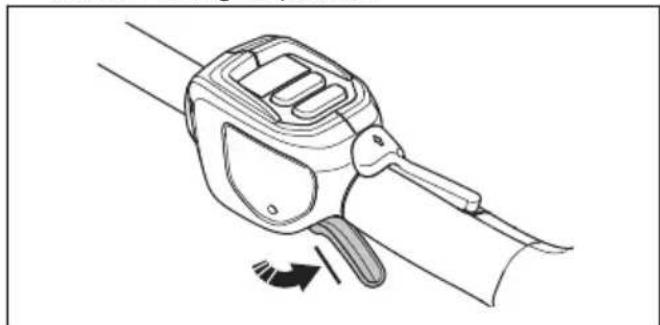 HUSQVARNA 525iLST - To do a check of the power trigger lockout - 2