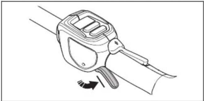 HUSQVARNA 525iLST - Vérification du verrouillage de la gâchette - 2