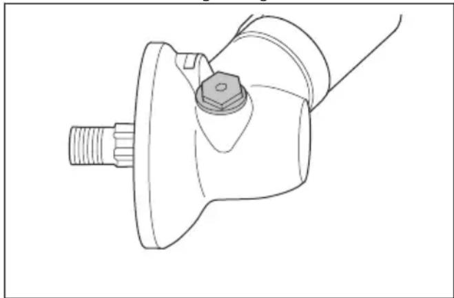 HUSQVARNA 525iLST - Pour lubrifier le renvoi d'angle - 1
