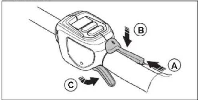 HUSQVARNA 525iLST - Vérification du verrouillage de la gâchette - 1
