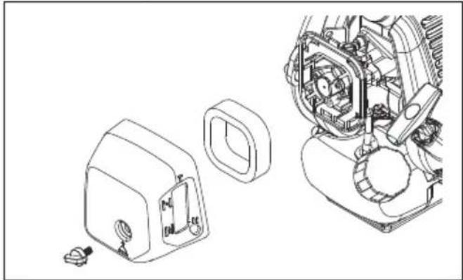 HUSQVARNA 321R - Filtro de ar - 2