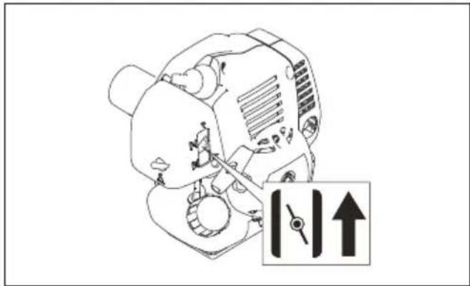 HUSQVARNA 321R - Dando partida no motor a frio - 5