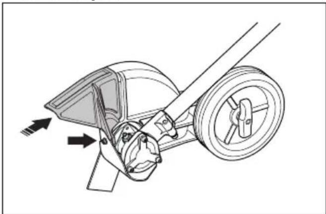 HUSQVARNA 525iES - To install the front guard - 1